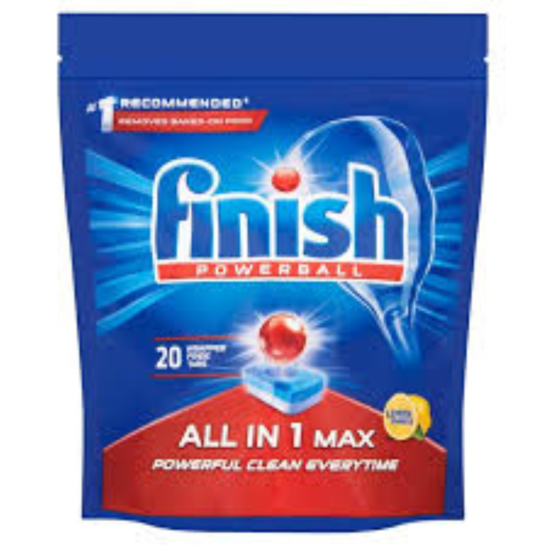 FINISH ALL IN 1 MAX LEMON 20'S